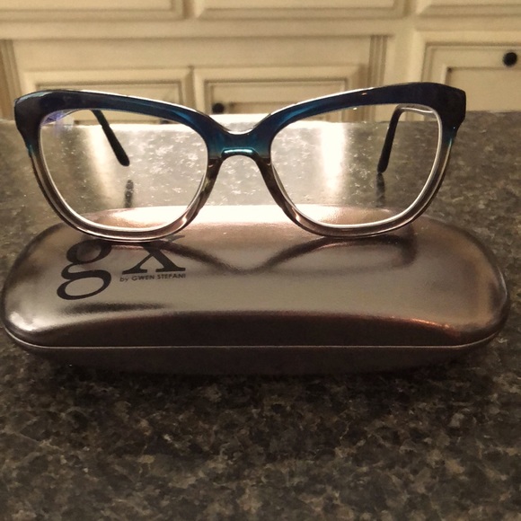 GX by Gwen Stefani Accessories - GX by Gwen Stafani turquoise & grey ombré glasses